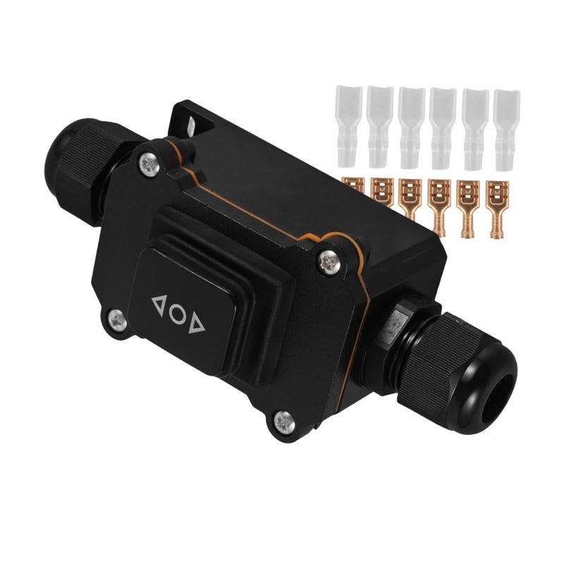 Waterproof Electric Rocker Switch 30A 6 Pin Self Reset for Motor Control Random Color - Image 1